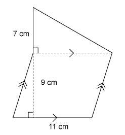 What is the area of this figure? enter your answer as a decimal in the box. cm