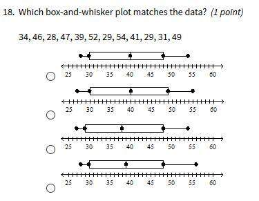 Box-and-whisker plot question i need with