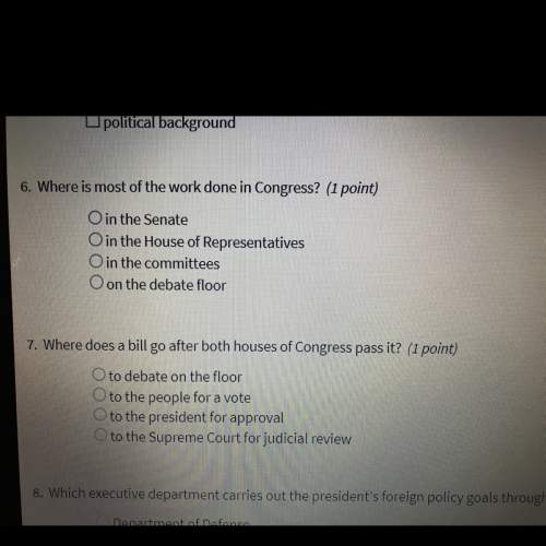 Where is most of the work done in congress?