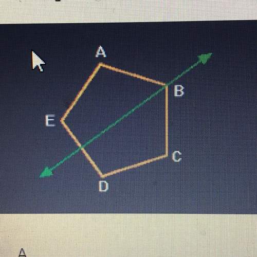 which angle is congruent to angle d?  a) a b) b c)
