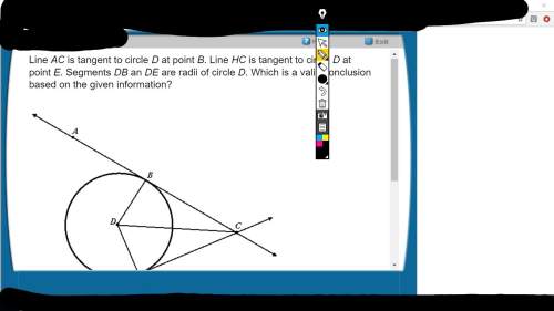 Tenth grade tangent lines the question is screenshooted
