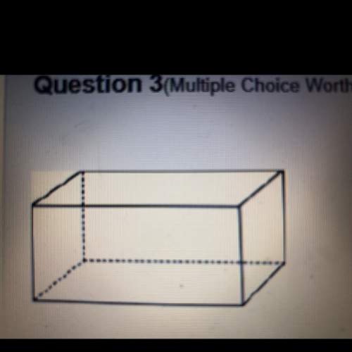 What shape best describes the cross-section cut parallel to the base of a right rectangular prism? &lt;