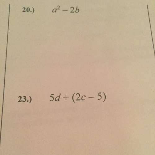 Plz these are really confusing to me  key: a=8, b=1/2, c=20,d=2/5