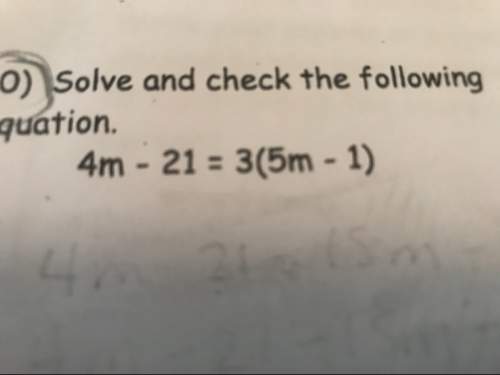 Can anyone me with this. it asks to solve and check your answer.