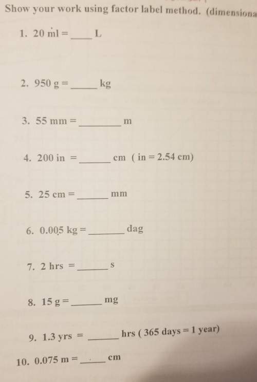 So, in chemistry this is a homework i've had to do but never got around to doing it. i don't really