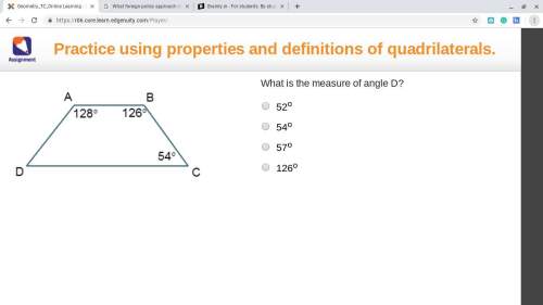 Hey there! can you my math assignment, ? what is the measure of angle d? &lt;