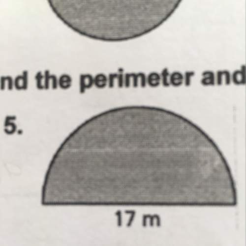 How do you find the area of that semi circle ?