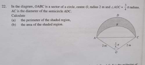 Will i get arc length abc or adc from the product of 2m x 3/4pi?