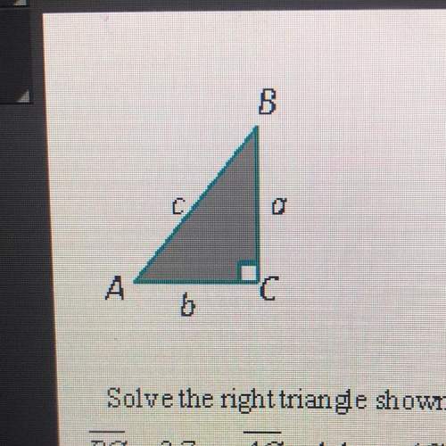 Solve the right triangle shown in the figure. bc = 2.7cm, ac = 1.1cm, 2c = 90° a za = 68