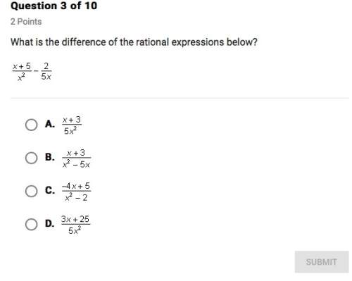 What is the difference of the rational expression below?