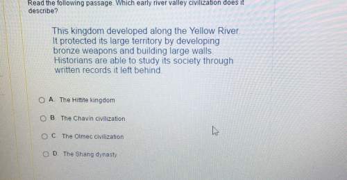 Read the following passage. which early river valley civilization does it describe?  th