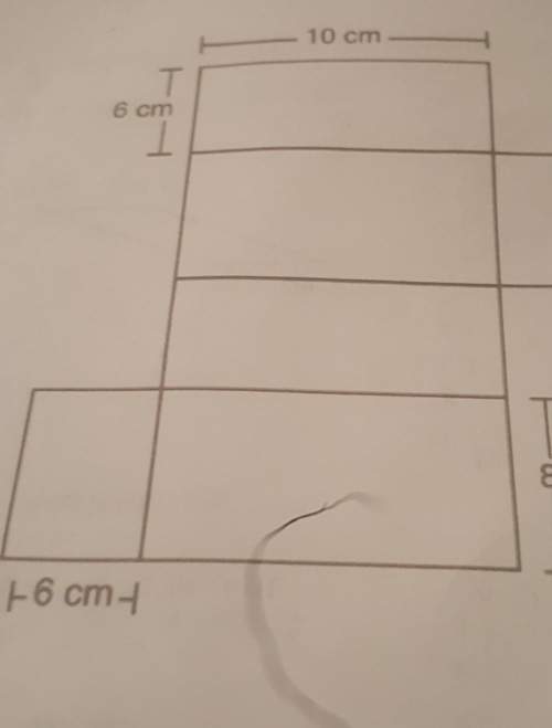 How you calculate the total area of this shape?