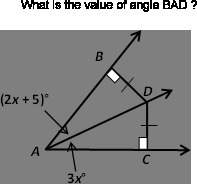 What is the value of of angle bad:  30◦ 5◦ 15◦ 20◦