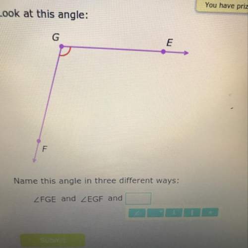 How do i name the angle 3 different ways?