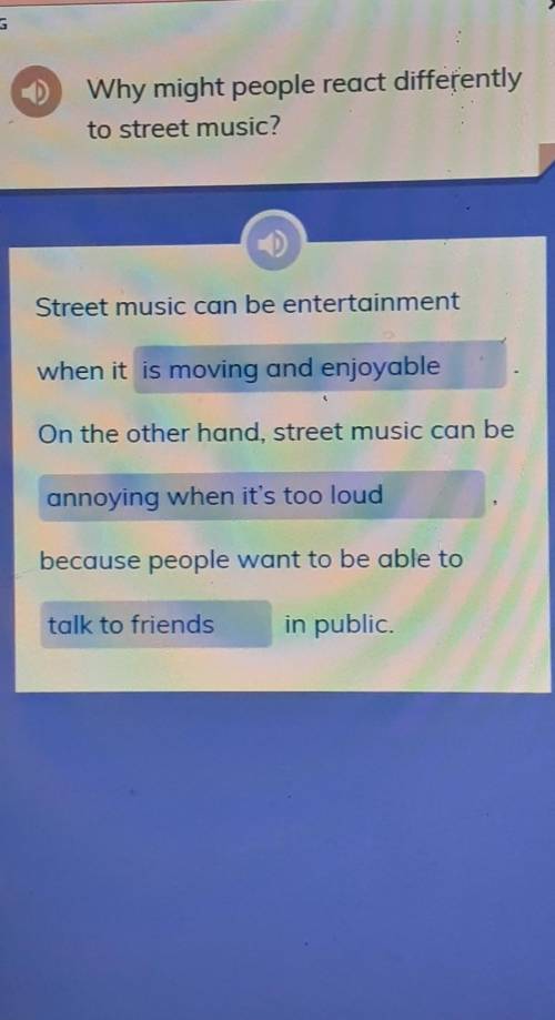 Why might people react differently to street music
