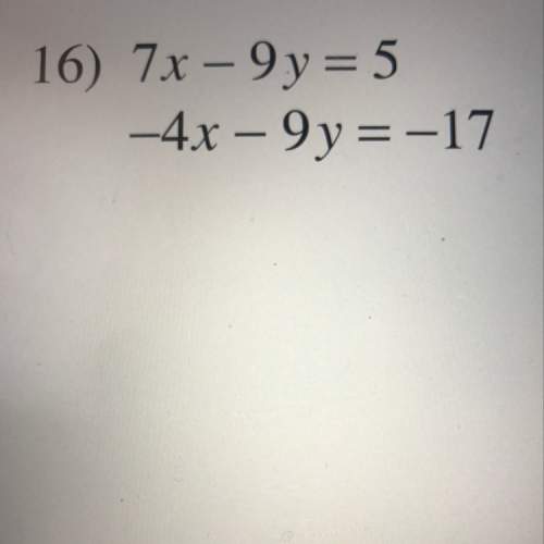 How do i do that it's systems of equations
