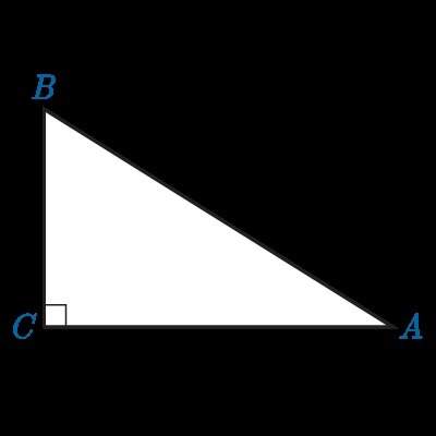 Answer question asap! use the triangle below to determine which of the following statements are tru