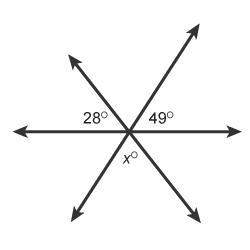 100 use the relationship between the angles in the figure to answer the question. which