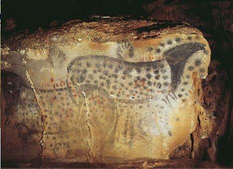 Name this cave art, the time period it was made during, and where it was found.  why is there