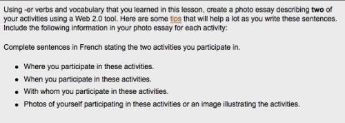Ihave this photo essay assignment. i did the pictures and i came up with sentences. can someone tran