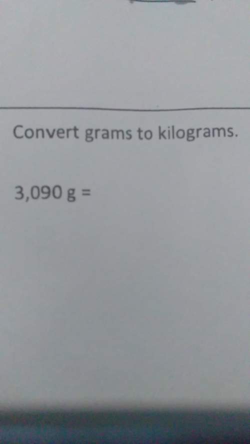 How to convert 3,090 grams to kilograms