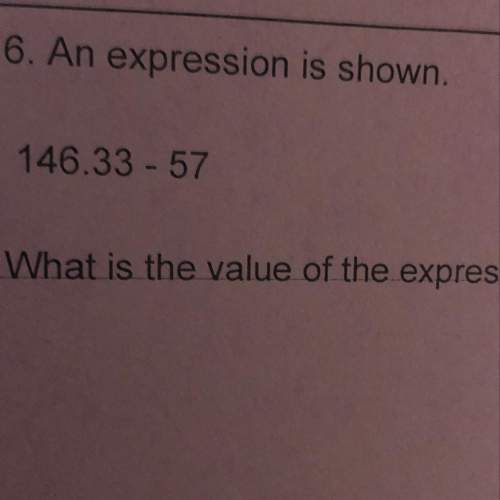 What is the value of the expression (146.33-57)