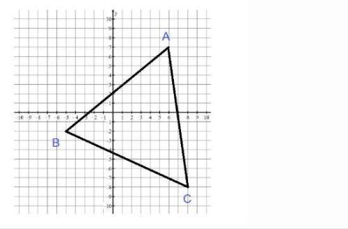 What is the midpoint of side ab in the triangle below?  a. ( -2 1/2, -1/2) b. (1/2