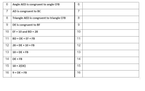 Urgent  pictures included proof 6a in parallelogram abcd, ae and cf are perp