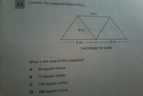 Considerbthe trapezoid shown below  what is the area of the trapezoid