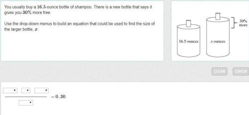 You usually buy a 16.5-ounce bottle of shampoo. there is a new bottle that says it gives you 30% mor