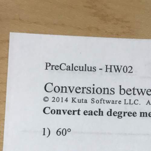 Convert each degree measure into radians