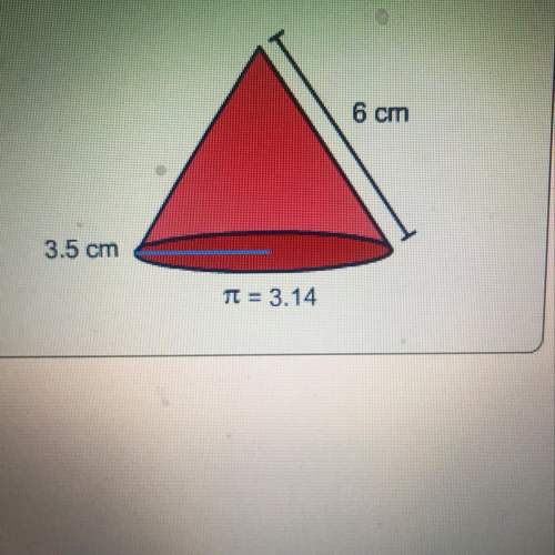 Asap! giving  what is the lateral surface area of this cone?  a) 65.52