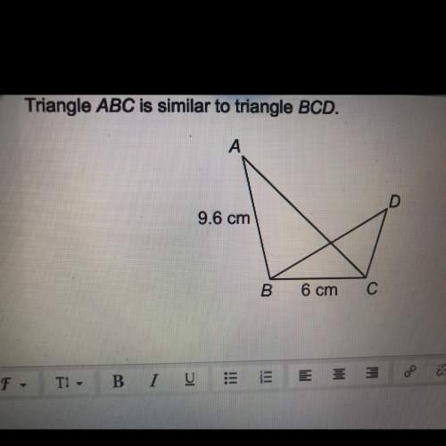 If the perimeter of triangle abc is 27.6 cm, what is the perimeter, in centimeters, of triangle bcd.
