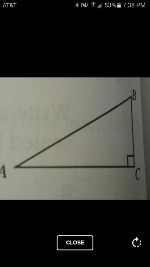 The right triangle shown at right has a height (bc) of 12.0 cm, and its area is 60.0 square cm. what