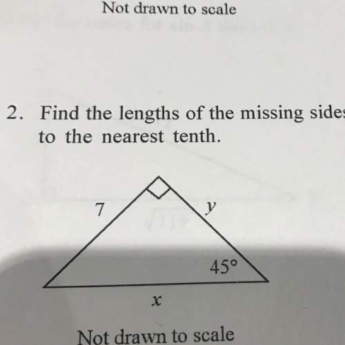 How do i find the length of the missing sides?