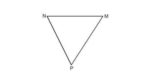 Mat 3) which angle is included between nm and pn? look at the first picture.  a)