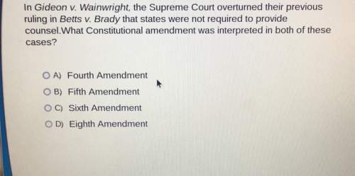 In gideon v. wainwright, the supreme court overturned their previousruling in betts v. brady that st