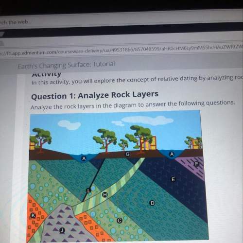 Part a: when did rock layer h form relative to the other rock layers? and your answers, compare la