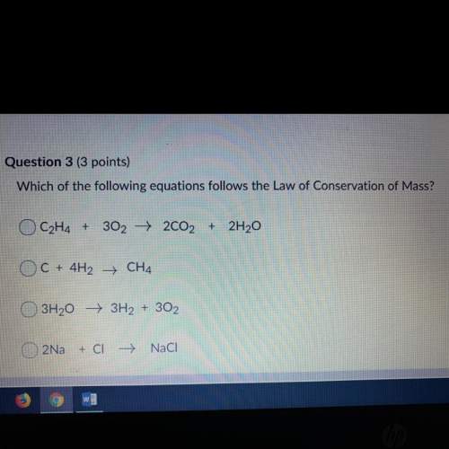 Which of the following equations follows the law of conservation of mass?