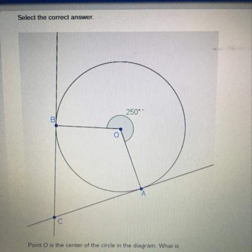 Point o is the center of the circle in the diagram. what is m/_bca