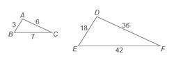Which theorem or postulate proves that triangle abc and triangle def are similar?  aa si