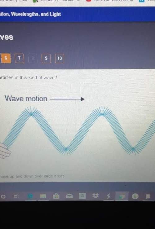 What is the motion of the particle in this kind of wave.