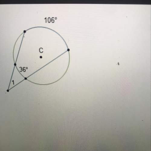 In the diagram of circle c, what is the measure of 21?  17° 35° 70° 71