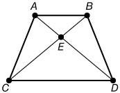 Abdc is an isosceles trapezoid. given only the choices below, which properties would you use to prov