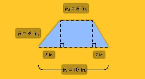 What is the area of the this trapezoid?