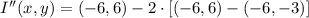 I''(x,y) = (-6,6)-2\cdot [(-6,6)-(-6,-3)]
