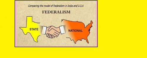 Which statement best illustrates the meaning of federalism?

1-All citizens enjoy the basic rights o