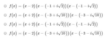 1. how many complex roots does the polynomial equation have?  −3x^4−7x+17=0&lt;