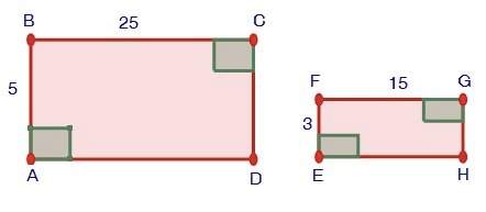 Are the following figures similar?  a) yes; the corresponding angles are congruent b) n