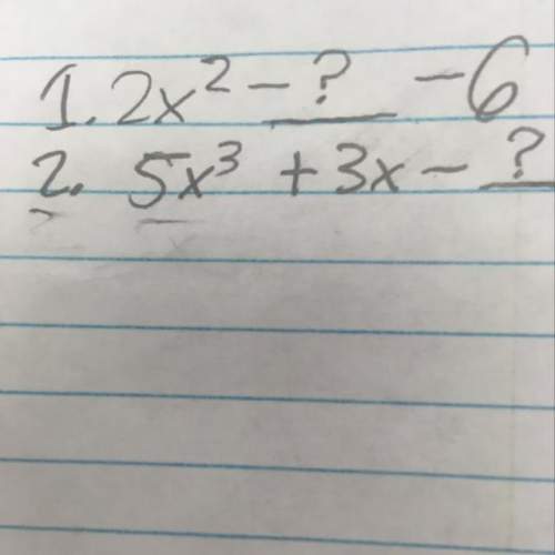 What’s the missing factors for these questions?